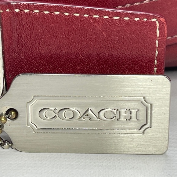 Vintage Coach! G2J—9186 Legacy Bucket Crossbody in Red ♥️ - Picture 6 of 16